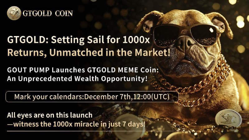 ***?*** $GTGOLD is launching tonight at …