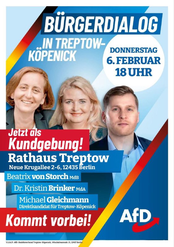 Politikwechsel jetzt: Kundgebung vor dem Rathaus …