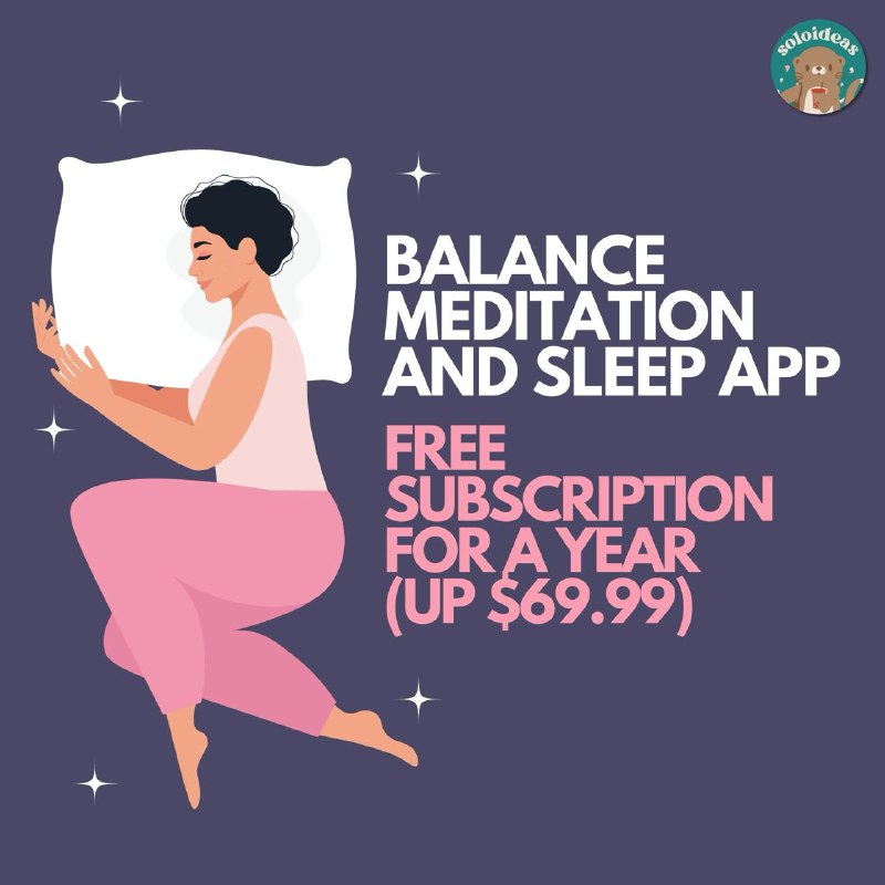 ***💤*** **Free Year-Long Subscription To Balance …