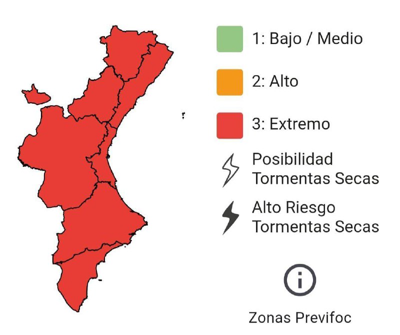 ***🔥***El nivell de preemergència per risc …