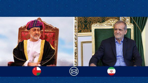 **پیام پزشکیان به سلطان عمان**