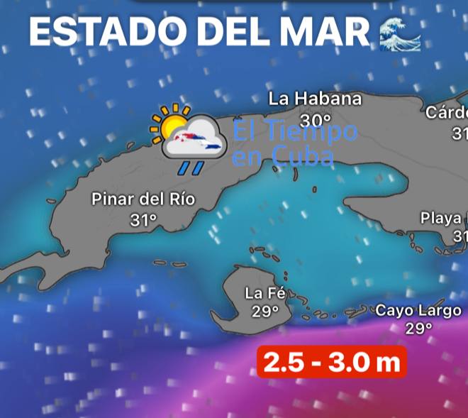 ***⚠️******🌀*****ESTADO DEL MAR**: Ya comienza a …