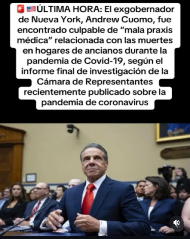 Culpable ex gobernador de New York …