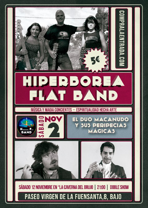 ***🧙‍♀️***Hiperborea Flat Band y la Magia …