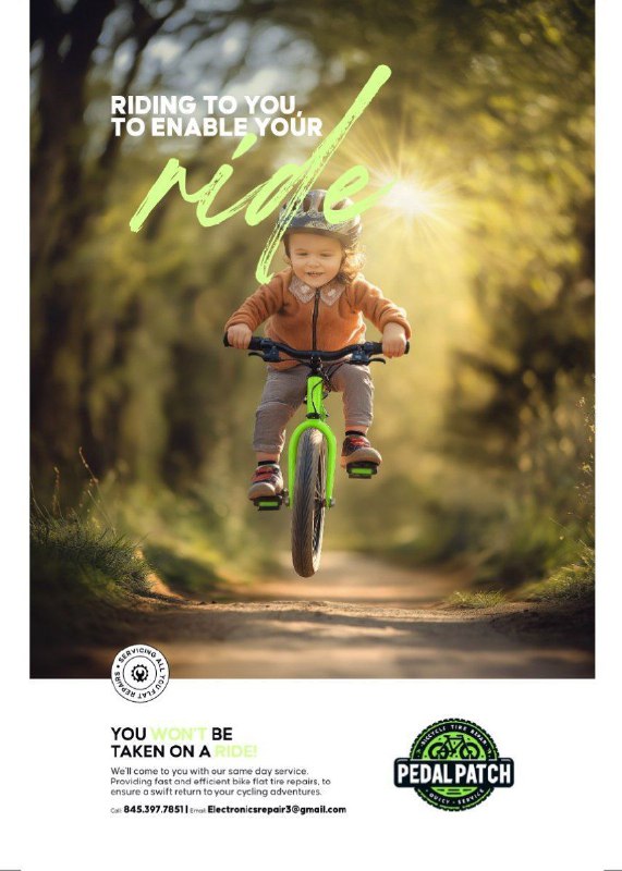 Got a flat on your bike? …