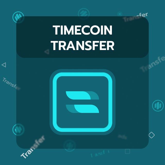 **Timecoin transfer is available for Timecoin …