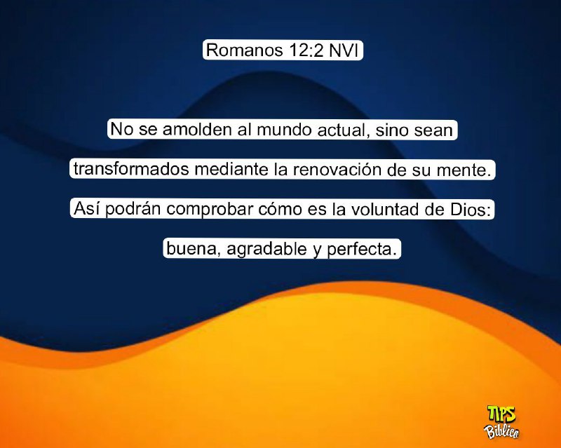 ***📌*****Romanos 12:2 NVI**