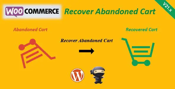 WooCommerce Recover Abandoned Cart 24.0.0 - Khôi phục giỏ hàng Wordpress -
