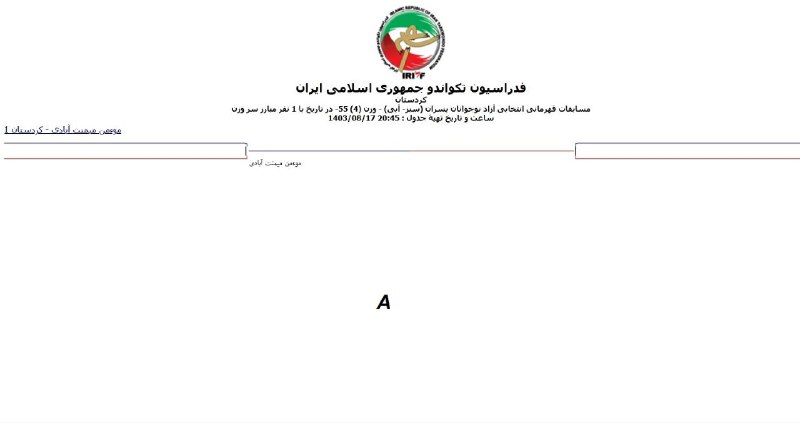 اخبار هیأت تکواندو استان کردستان