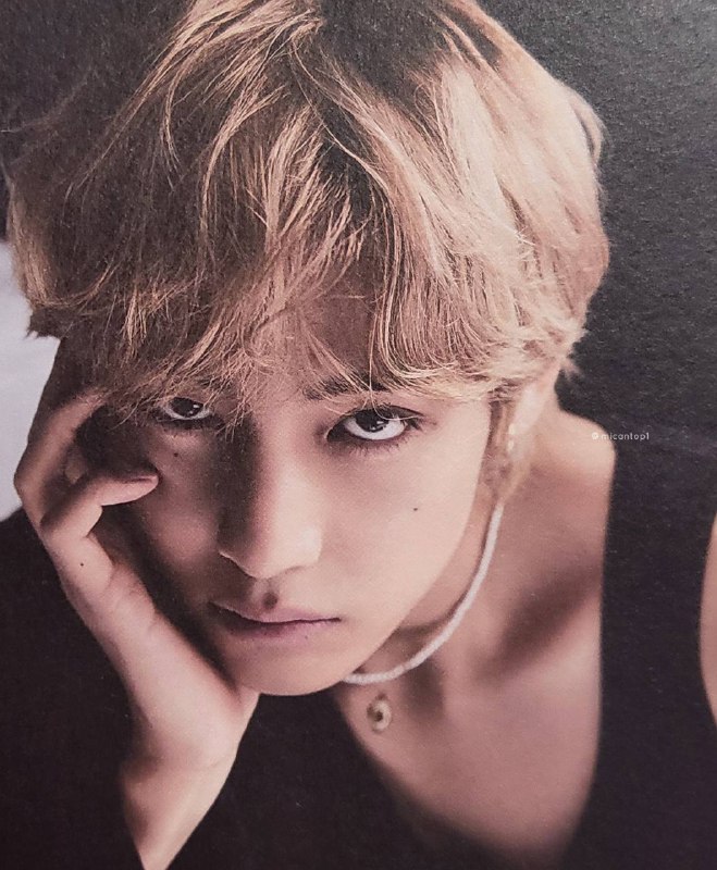 «taehyung and his siren eyes against …