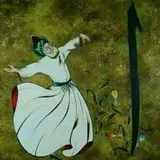 **بیدار کردنِ ابلیس، مُعاویه را، که: خیز وقتِ نماز است. [از خر فگندنِ ابلیس، مُعاویه را، و رُوپوش و بهانه …