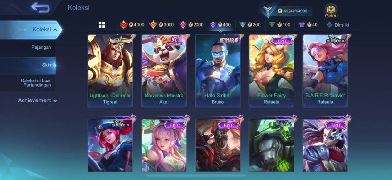 TMR MOBILE LEGEND STORE