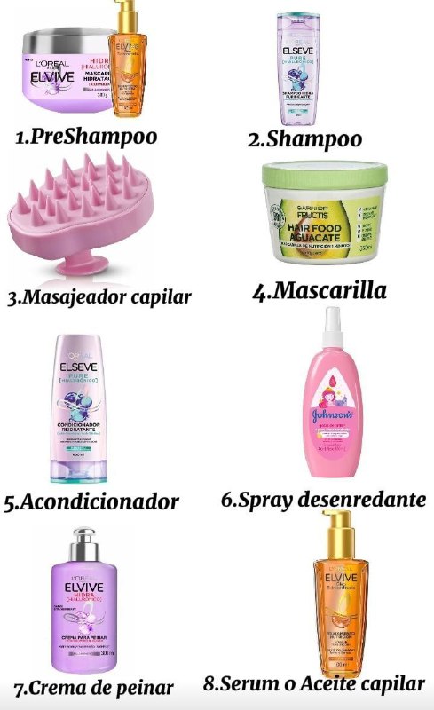 ***✨***Productos para el cabello ***✨***