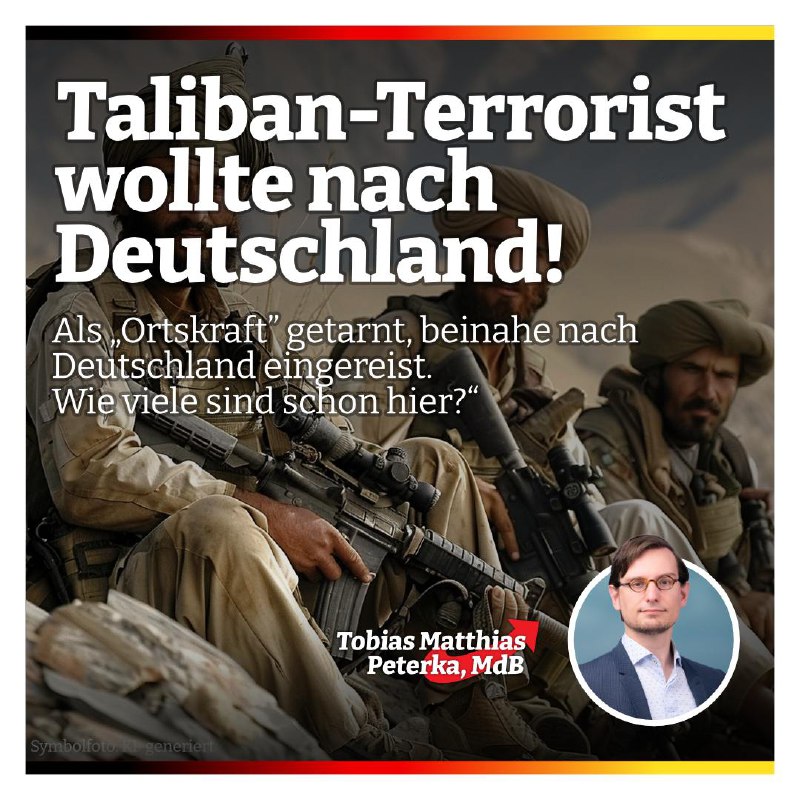 Ein Taliban-[#Terrorist](?q=%23Terrorist) wollte als angebliche „[#Ortskraft](?q=%23Ortskraft)“ …