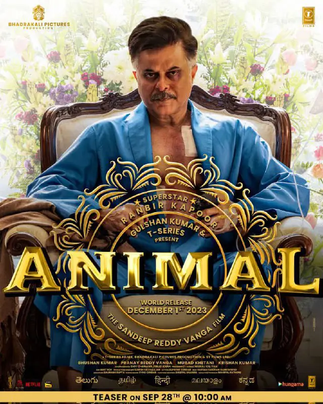 *Anil Kapoor As Balbir Singh "ANIMAL"*
