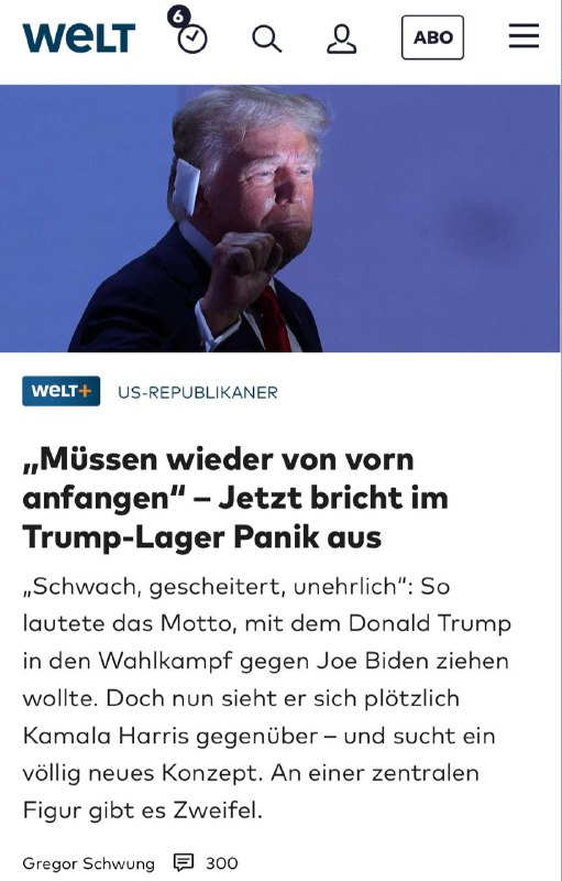 **Brüller der Woche: PANIK im Trump-Lager! …