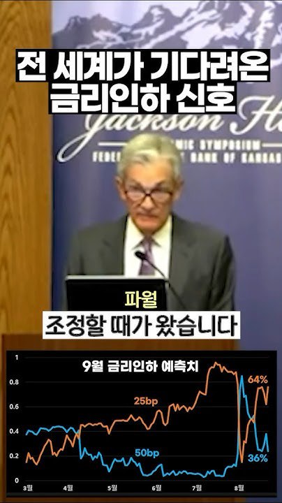 드디어… 금리인하 시그널