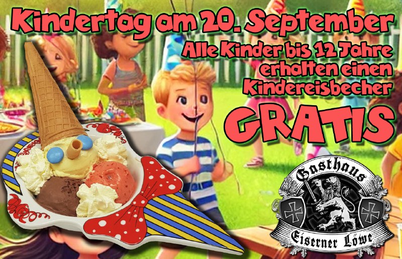 Kindertag im Gasthaus Eiserner Löwe –