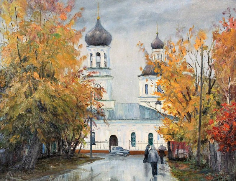 ***🎨*** Картина «У Знаменской церкви».