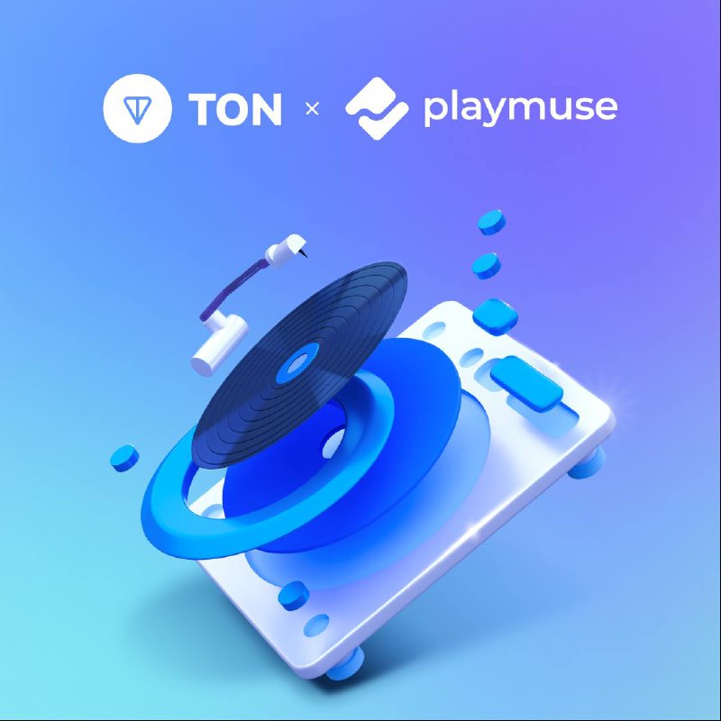 **The Playmuse marketplace has created a record label enabling NFT artists in the TON ecosystem to release songs on Spotify, …
