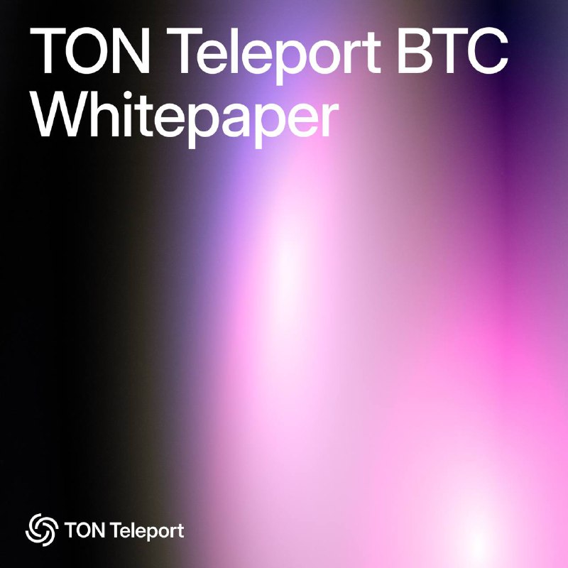 **TON Teleport BTC 白皮书**