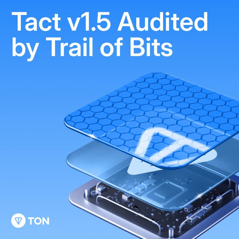 **Tact v1.5 已通过 Trail of Bits …