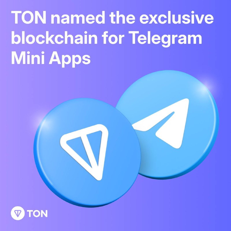 **¡Telegram y TON lo hacen exclusivo!**