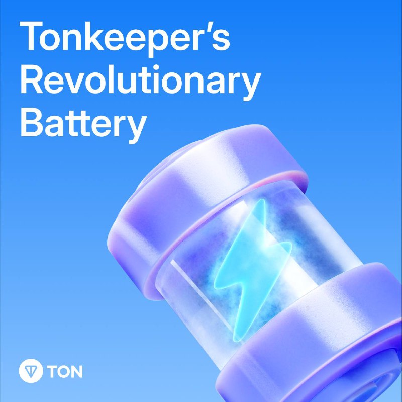 **Semplificare le criptovalute con Tonkeeper Battery**