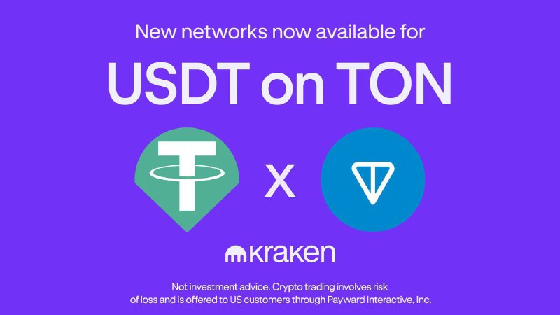 **USDt-TON, DOGS, Notcoin, Kraken 거래소에 상장**