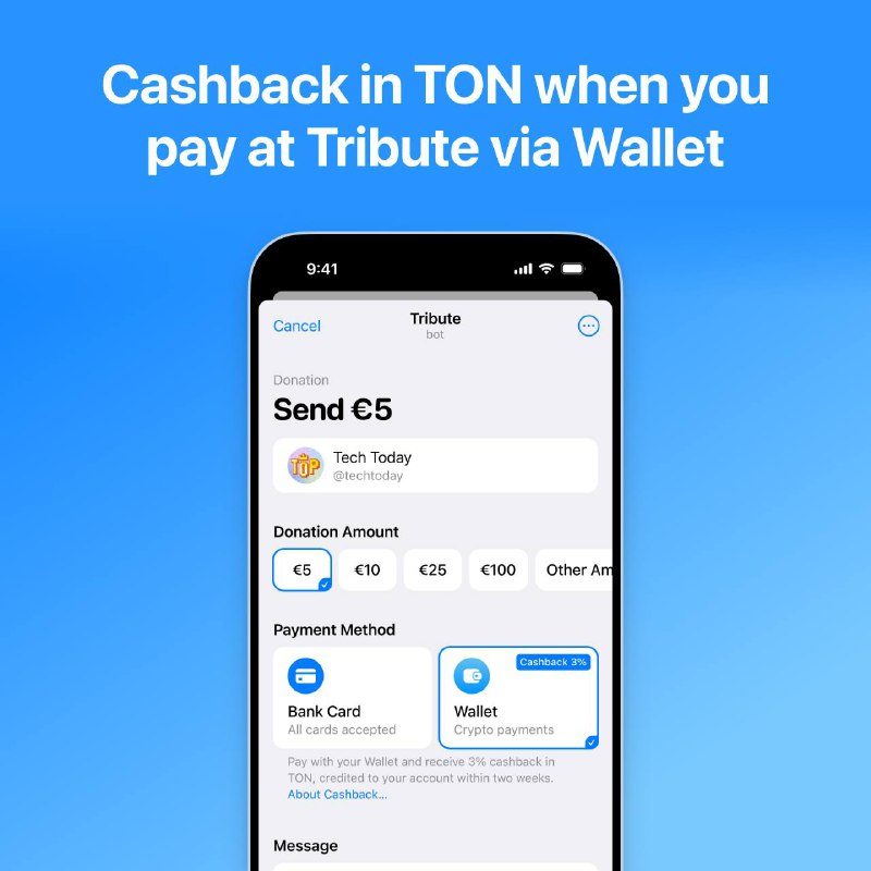 **Toncoin (TON) හරහා Cashback ලබාගැනීමේ අවස්ථාවක්**