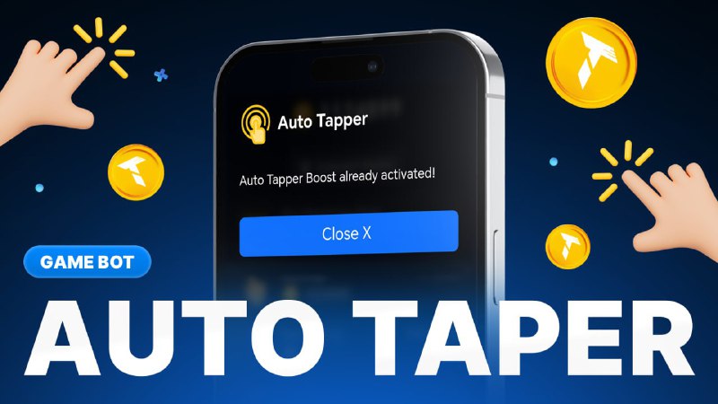 **Auto Tapper: Зарабатывайте монеты в оффлайн**