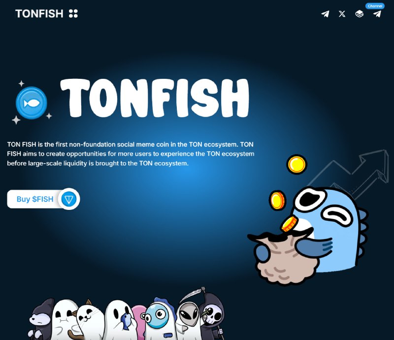 TON FISH website has been updated!