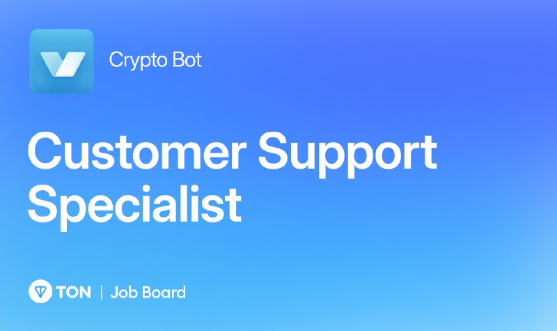 **Crypto Bot is hiring!