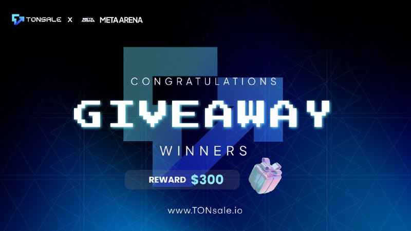 *****?***** **TONSALE &amp; METAARENA PARTNERSHIP GIVEAWAY …