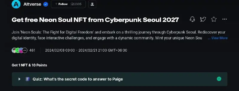 **Cyberpunk Seoul 2027 Events