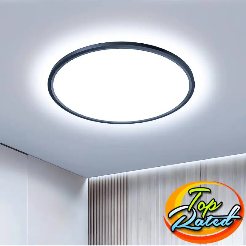 Plafoniera led a luce fredda