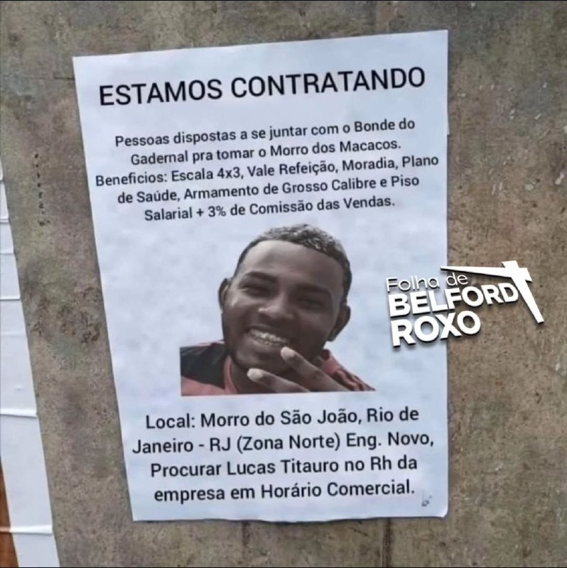 Alguém ta precisando de emprego? ***😁***