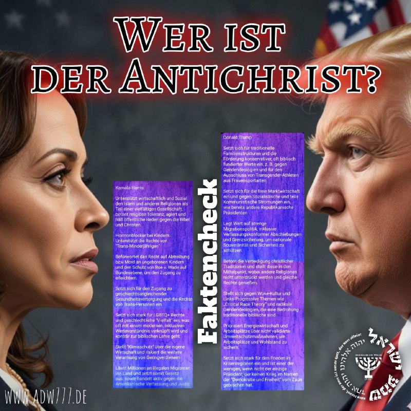 **Die Bibel beschreibt den Antichristen (AC) …