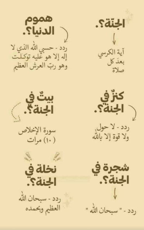 ليطمئن قلبُك.
