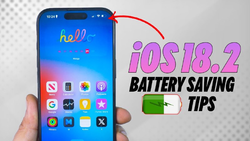 iOS 18.2 Battery SAVING Tips - …