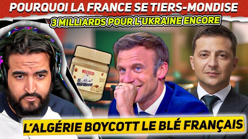 3 Milliards pour l'Ukraine, 0 pour …