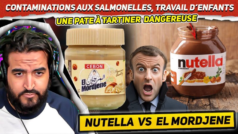 Nutella vs El Mordjene. Complément d'enquête …