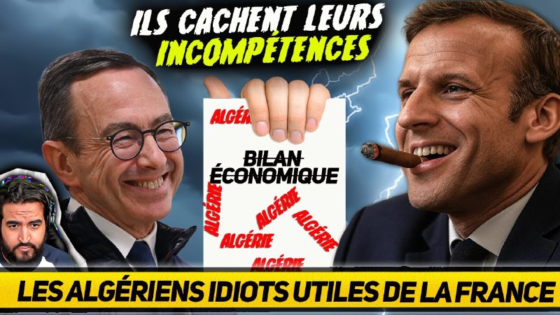 ***🔴*** Les Algériens idiots utiles de …