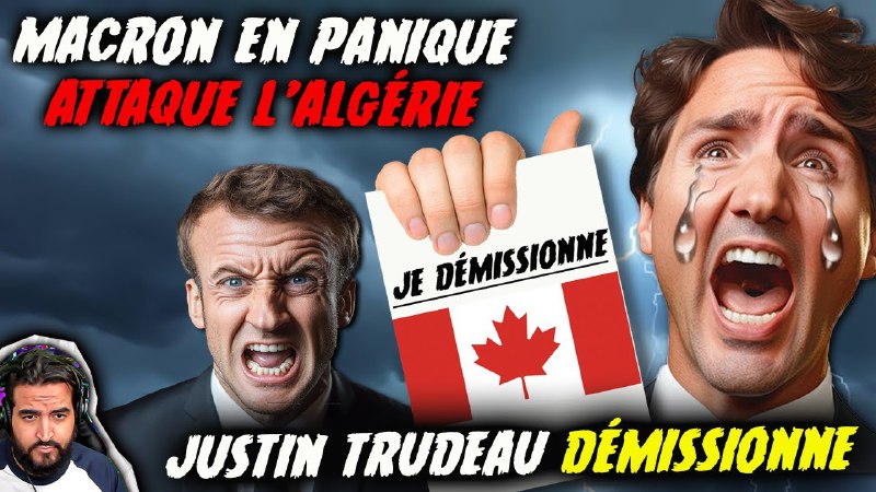 ***🔴*** Canada: Justin Trudeau démissionne. Macron …