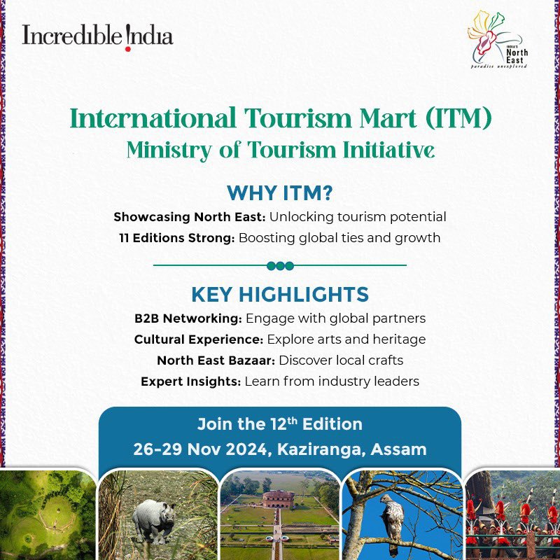 [Ministry of Tourism (Twitter)](https://twitter.com/tourismgoi/status/1858093408469840381)