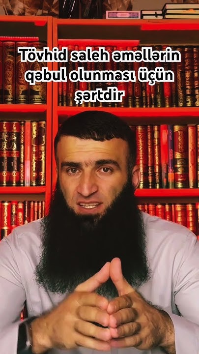 TÖVHİD VƏ SÜNNƏ