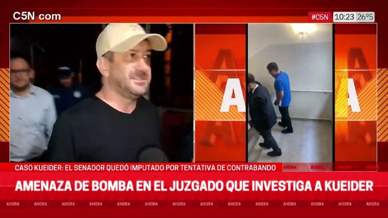 AMENAZA de BOMBA en el JUZGADO …