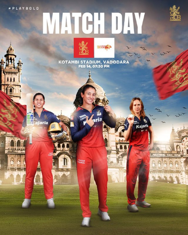 First time as an RCB fan …