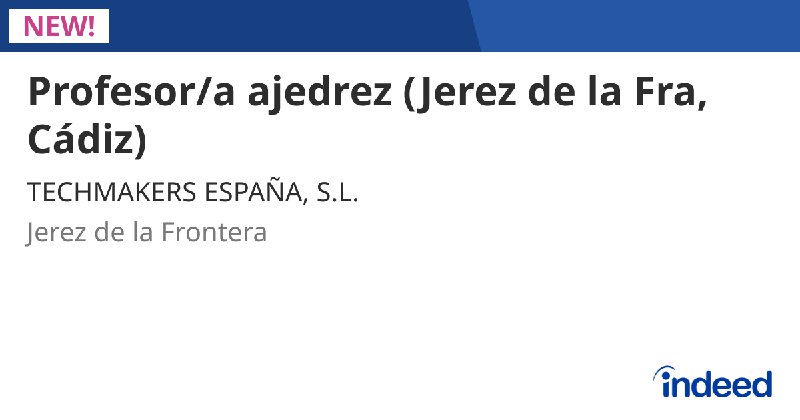 ***⬇️*** NUEVA OFERTA DE EMPLEO ***⬇️***