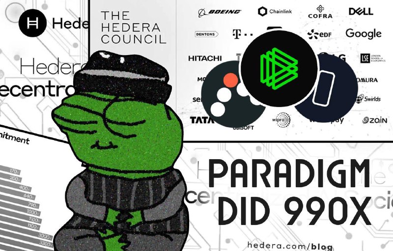 Paradigm did *990X* on their investments.